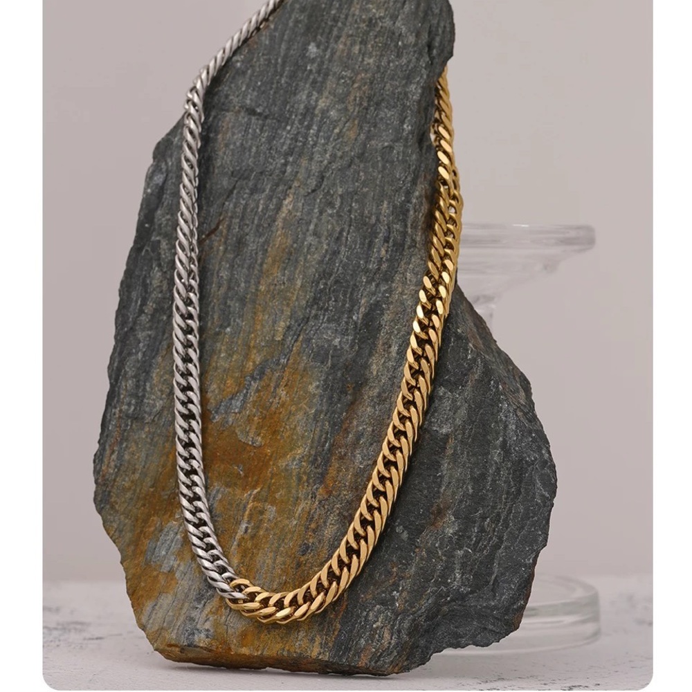 Gold & Silver Necklace / Gold & Silver Choker for Women